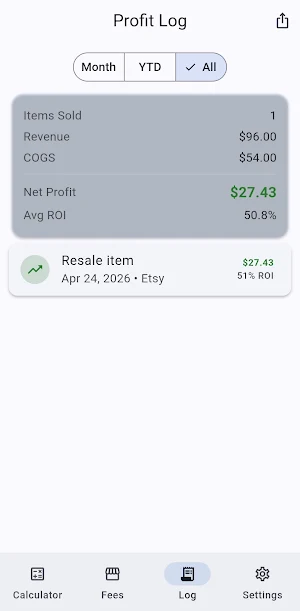 Reseller's Profit Scout Screenshot 3