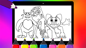 Garten of BanBan 4 Coloring Screenshot 0