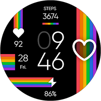 Pride is Love - Rainbow