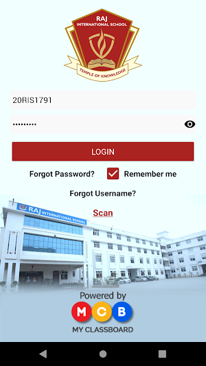 Raj International School Screenshot 0