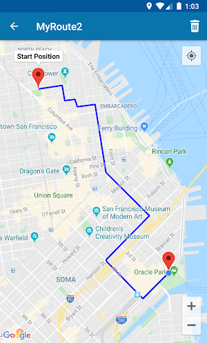 Route Recorder Screenshot 3