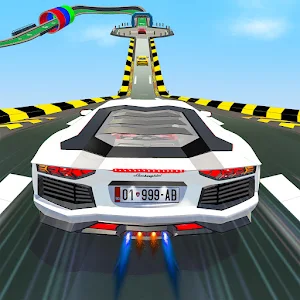 Mega Ramp Car Racing Car Games Screenshot 0