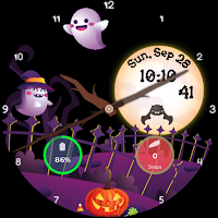 Halloween Night Watch Face