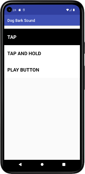 Dog Bark Sound Screenshot 2