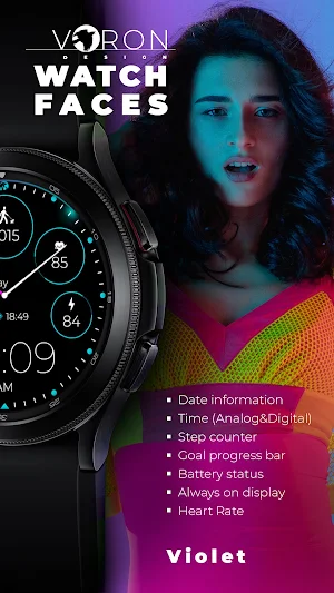 Voron "Violet" Watch Face Screenshot 0