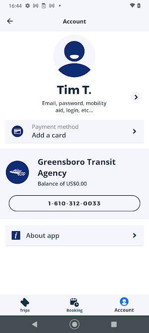 A-Ride Screenshot 1