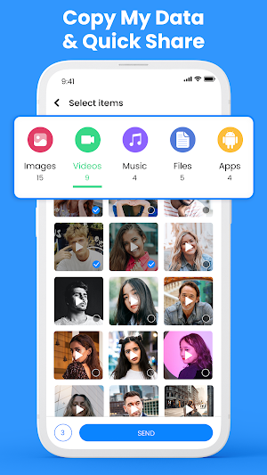 Smart Switch - Data Clone App Screenshot 1