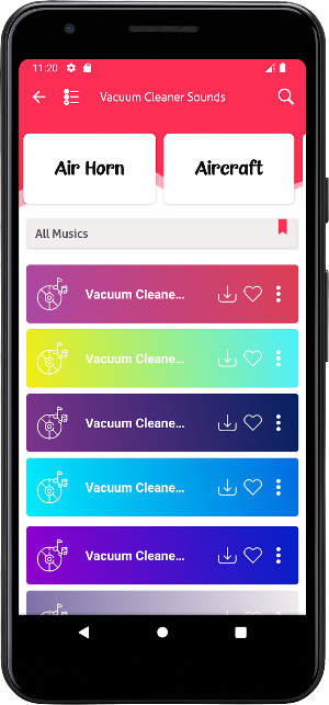 Vacuum Cleaner Sounds Screenshot 1