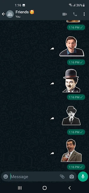 Sticker World & Funny Sticker Screenshot 0