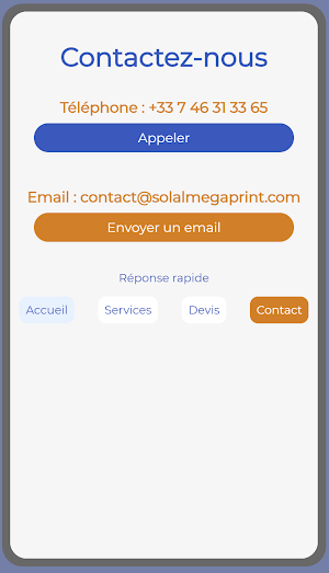 Solal Imprimerie Screenshot 3