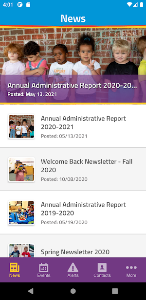 NPHS Connect Screenshot 2