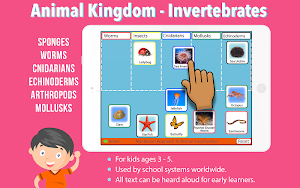 Animal Kingdom -Invertebrates  Screenshot 0