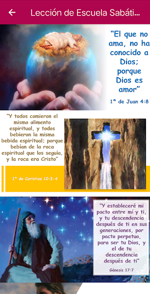 Spanish Sabbath School Lesson Screenshot 0