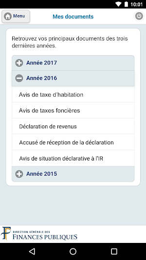 Impots.gouv Screenshot 2