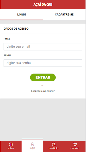 Açaí da Gui Screenshot 0