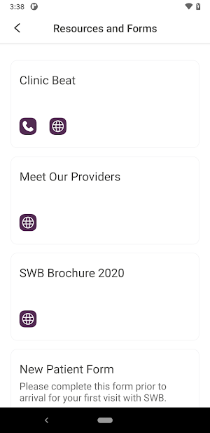 Westside Clinic Screenshot 3