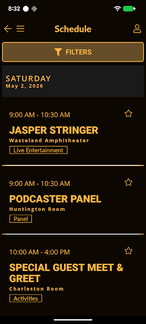 Buttered Popcorn Events Screenshot 2