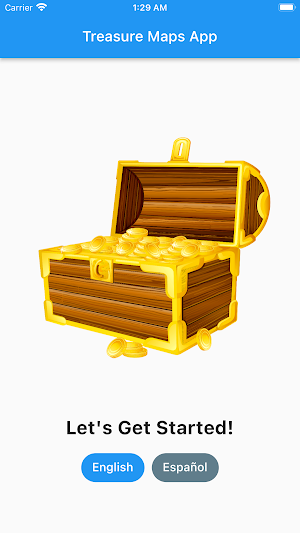 Treasure Maps App Screenshot 0