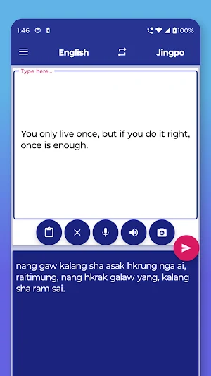 Jingpo English Translator Screenshot 2