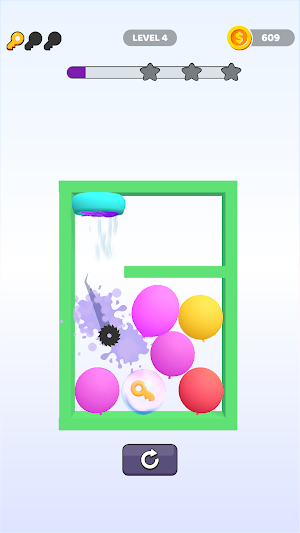 Bounce and pop - Balloon pop Screenshot 1