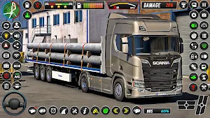 City Truck Game Cargo Truck 3D Screenshot 1