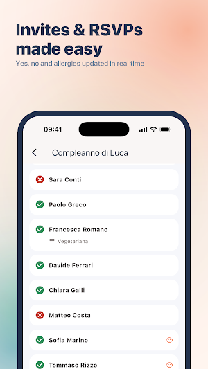 Gatherly - Events, Invites Screenshot 1