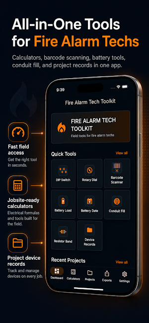 Fire Alarm Tech Toolkit Screenshot 0
