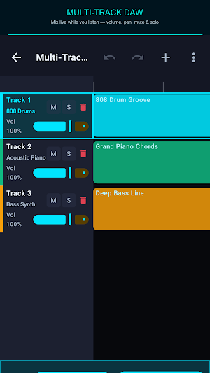 LatentSound: Music Studio DAW Screenshot 2
