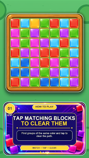 Meadow Match Blocks Screenshot 3