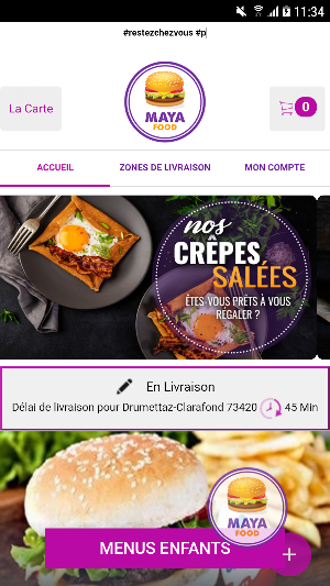 MAYA FOOD Screenshot 1