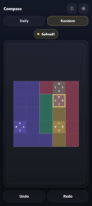 Compass - Logic Puzzle Screenshot 0