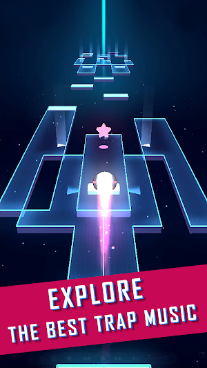 Jump Ball: Tiles and Beats Screenshot 1