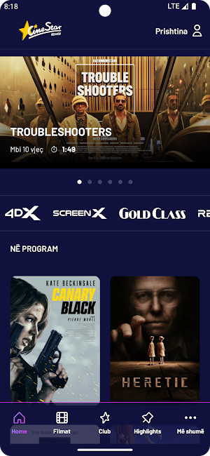 CineStar Kosovo Screenshot 1