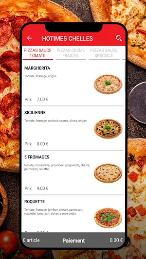 Hotimes Pizza Screenshot 2