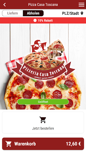 Pizza Casa Toscana Screenshot 0