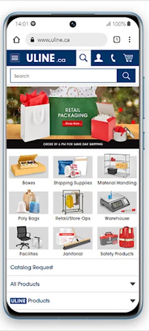 Uline Screenshot 1