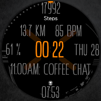 Digital Watch Face CRC086