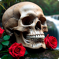 Skull and Roses HD Wallpapers