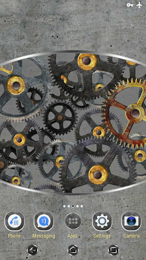 Rotating gears  | Xperia™ Them Screenshot 0
