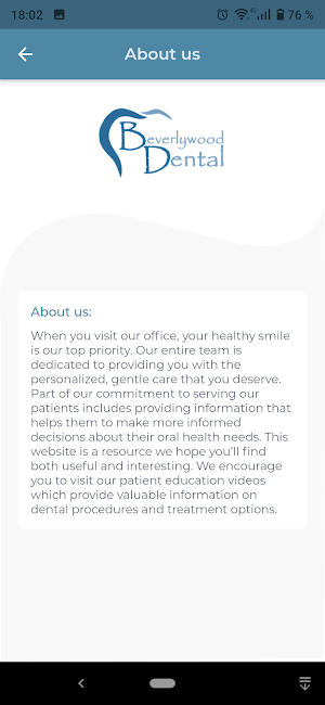 Beverlywood Dental Screenshot 2