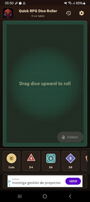 Quick RPG Dice Roller Screenshot 2
