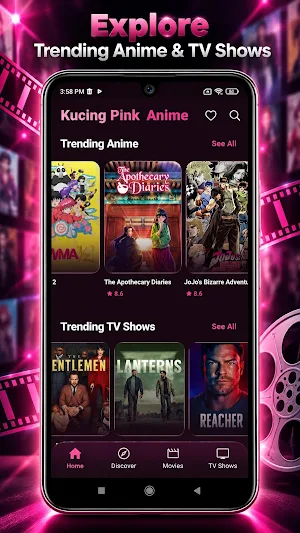 Kucing Pink - Anime & Films Screenshot 1