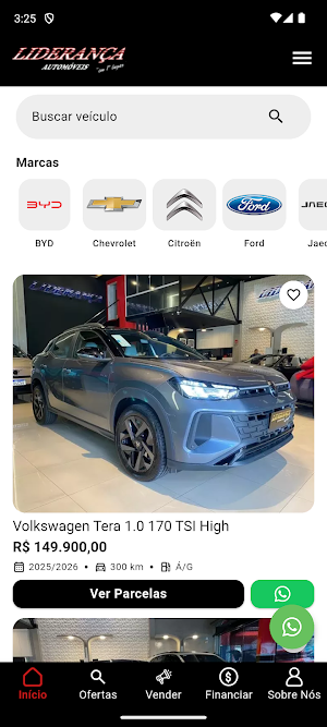 Liderança Automóveis Screenshot 2