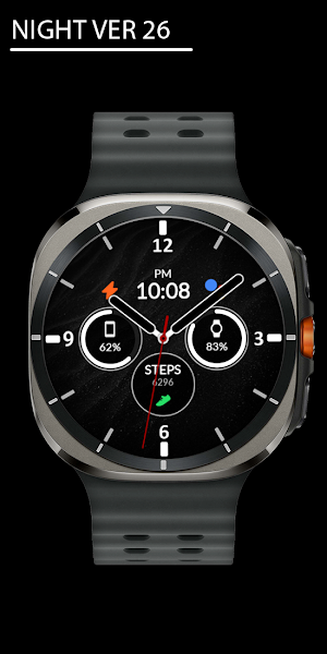 Night ver 26 - watch face Screenshot 0