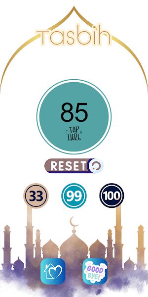 Tasbih App Screenshot 1