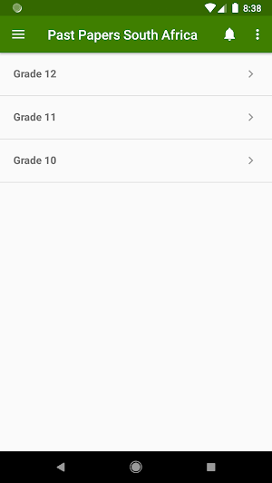 Past Papers South Africa Screenshot 1