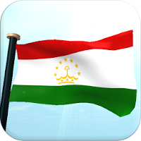 Tajikistan Flag 3D Wallpaper