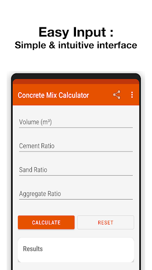Concrete Mix Calc Screenshot 0