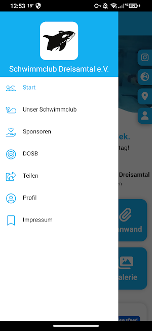 Schwimmclub Dreisamtal e.V. Screenshot 2