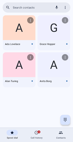Phone and Dialer (Offline) Screenshot 0